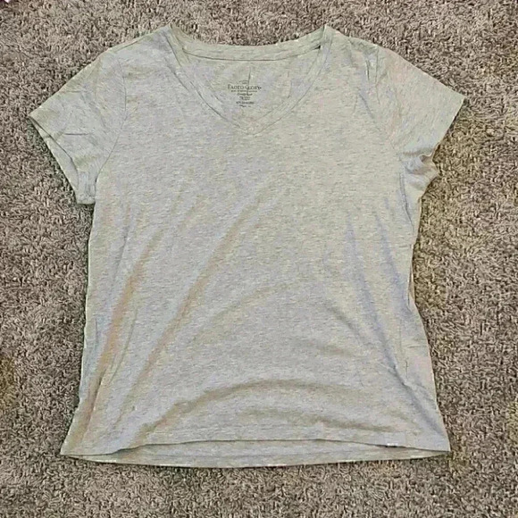 Gray Faded Glory Tee - Picture 2 of 4